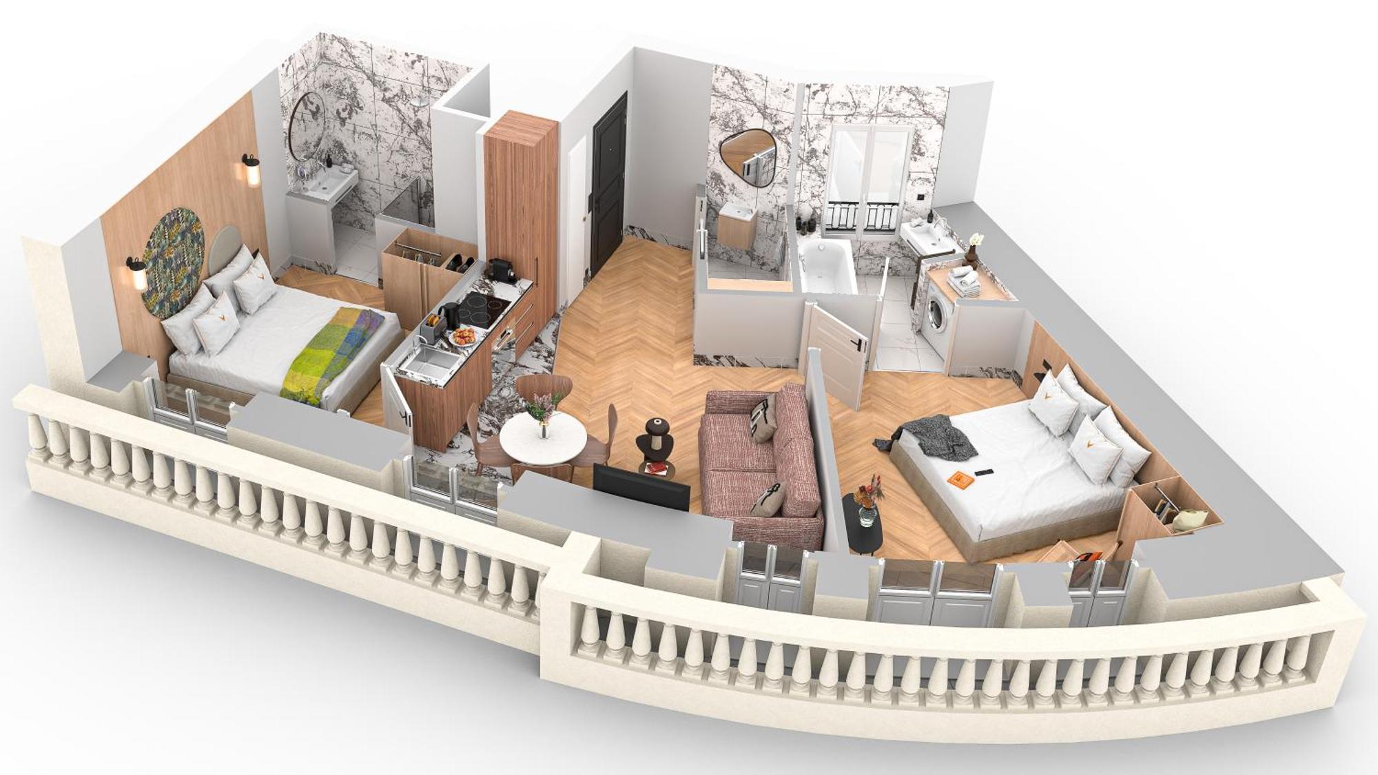 Apartamento Yuna Saint-germain-des-pres - Serviced París